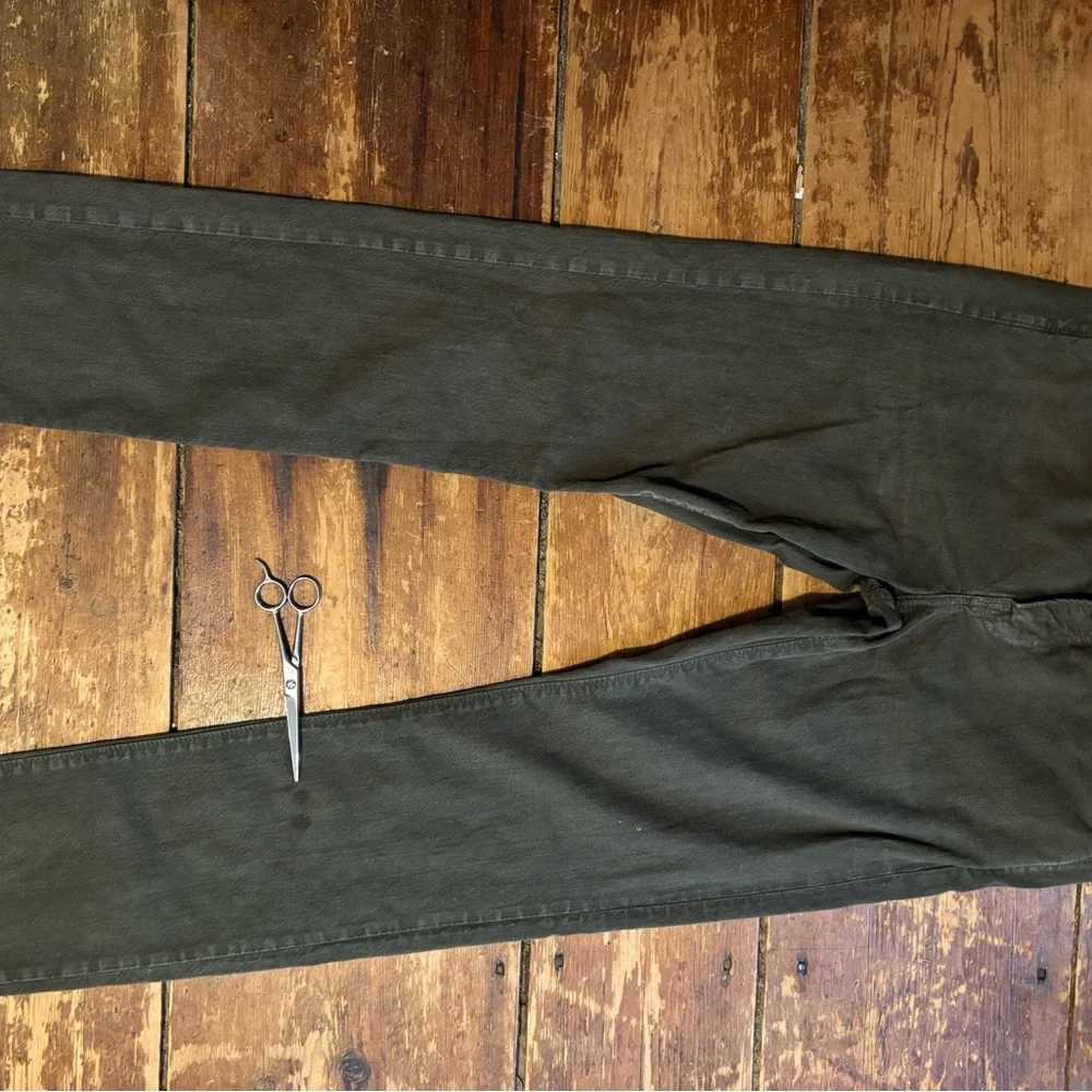 J Crew 770 32x34 olive green denim